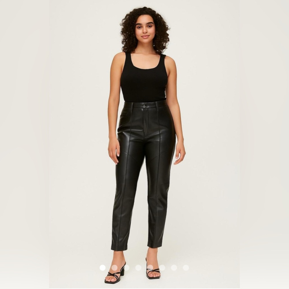 Aritzia Black High-Waisted Pants